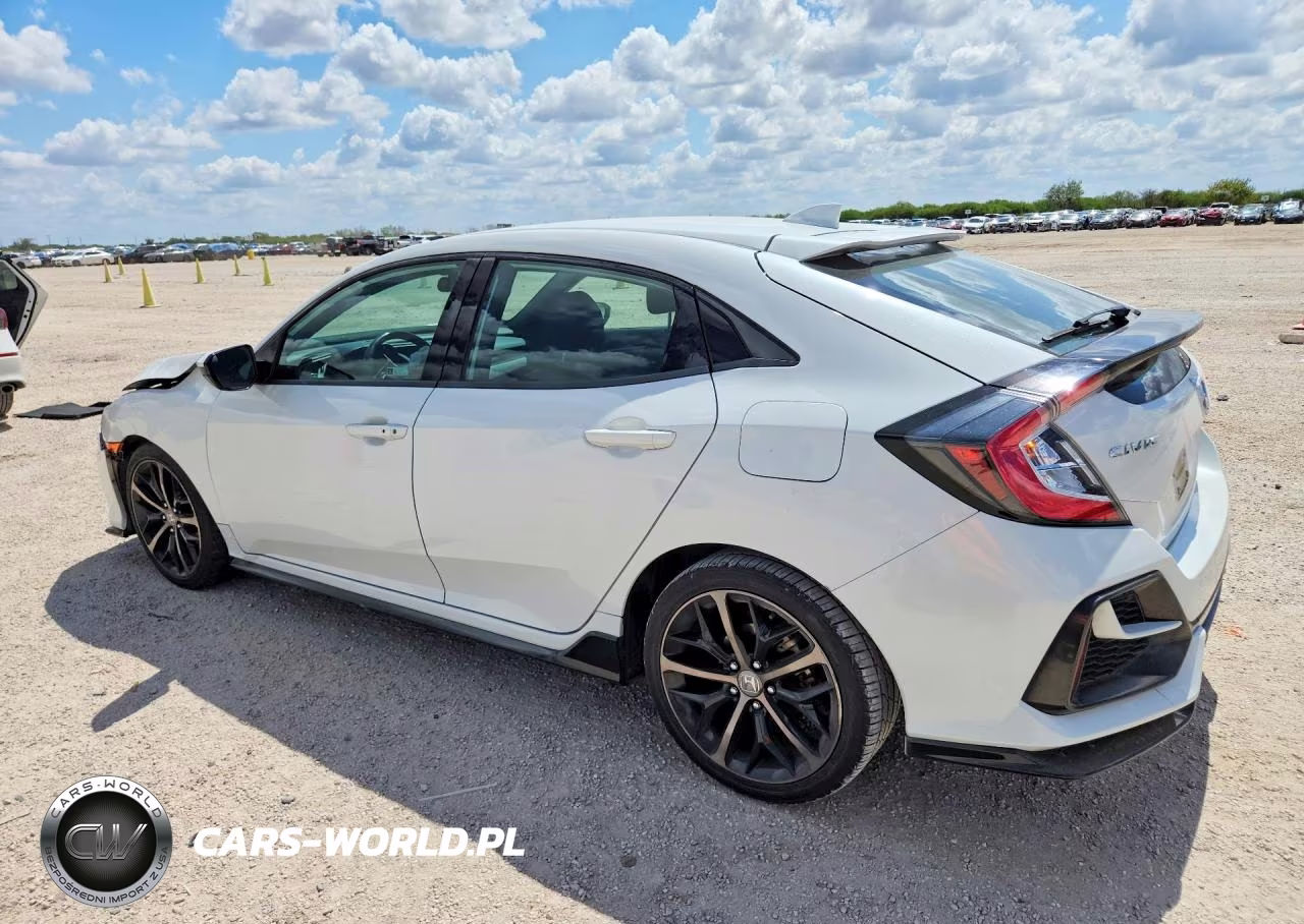 2021 Honda Civic Lx VIN:SHHFK7H43LU225019 - 2