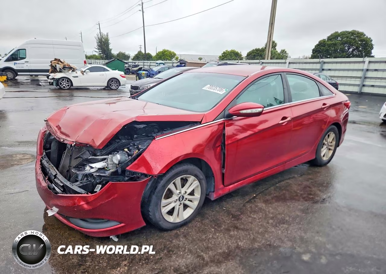 2014 Hyundai Sonata Gls VIN:5NPEB4AC3EH926287 - 1
