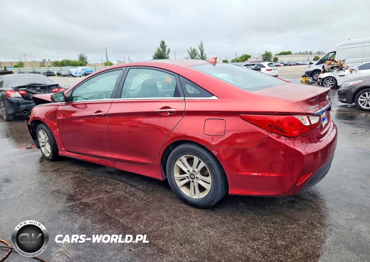 2014 Hyundai Sonata Gls VIN:5NPEB4AC3EH926287 - 2