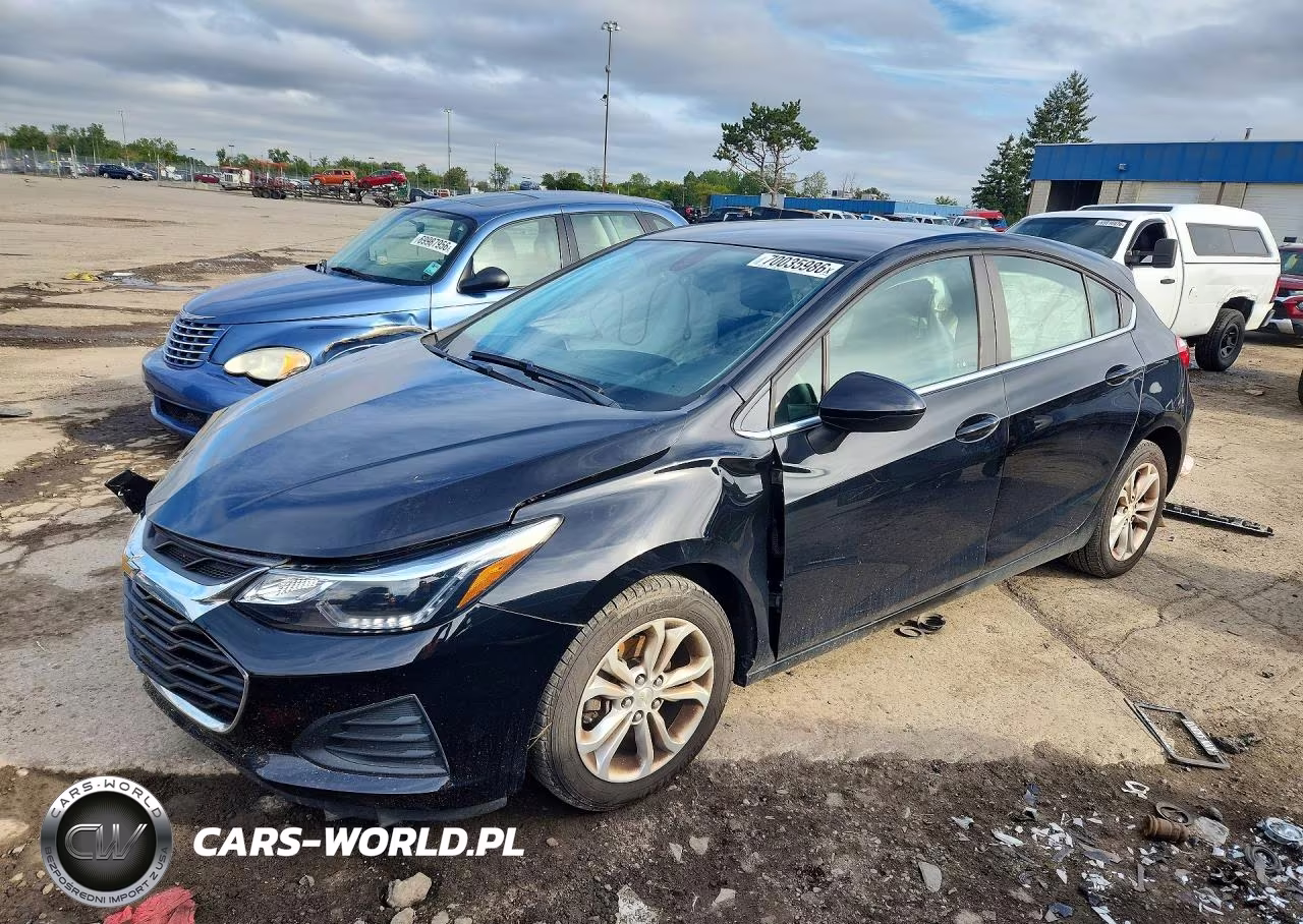 2019 Chevrolet Cruze Lt VIN:3G1BE6SM9KS573433 - 1