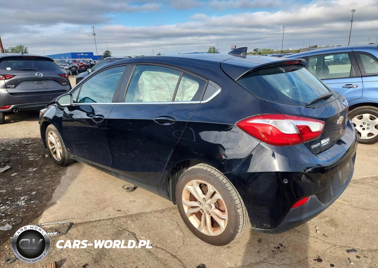 2019 Chevrolet Cruze Lt VIN:3G1BE6SM9KS573433 - 2