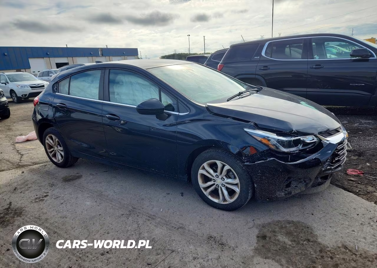 2019 Chevrolet Cruze Lt VIN:3G1BE6SM9KS573433 - 4