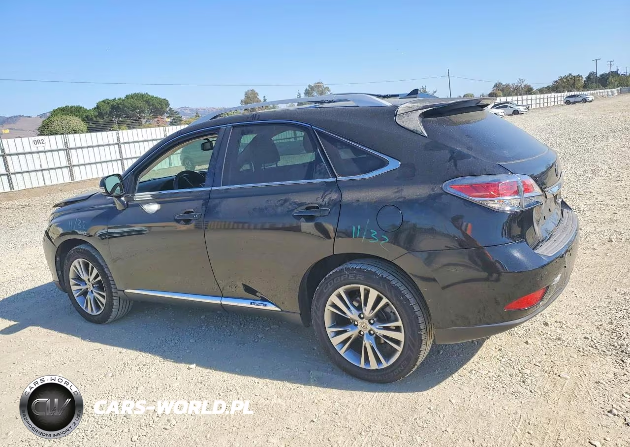 2013 Lexus Rx 450H VIN:JTJBC1BA9D2050883 - 2