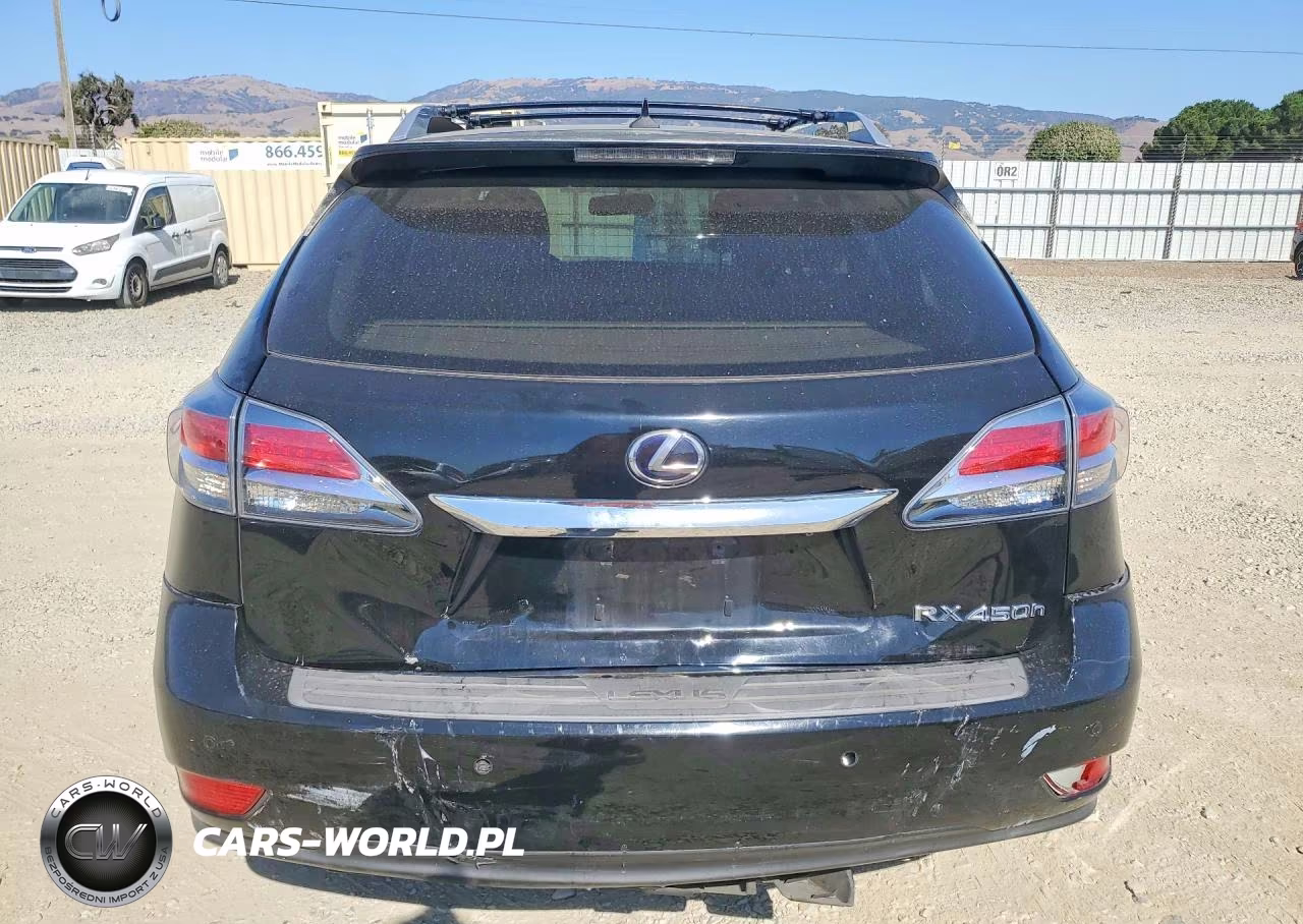 2013 Lexus Rx 450H VIN:JTJBC1BA9D2050883 - 6