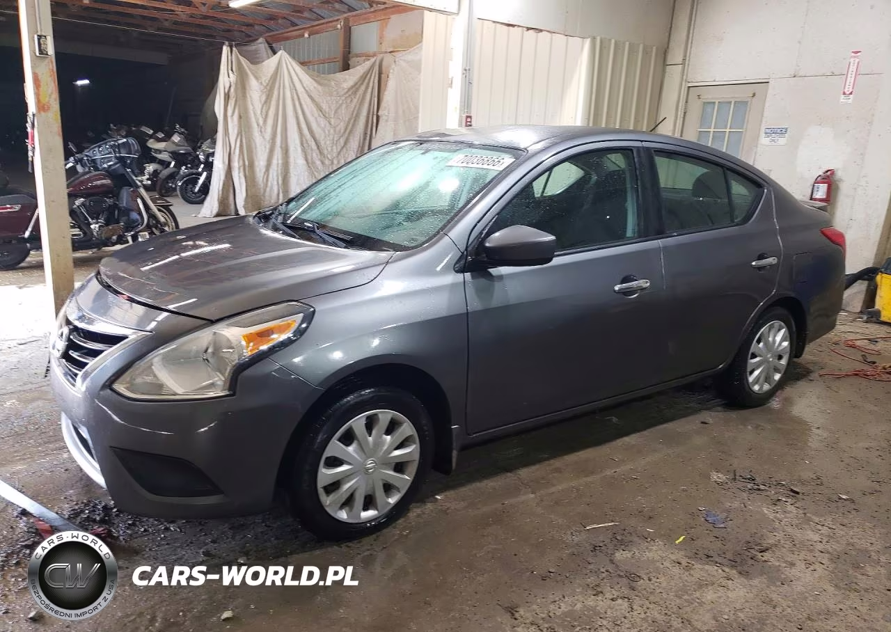 2016 Nissan Versa 1.6 Sv VIN:3N1CN7AP5GL883077 - 1