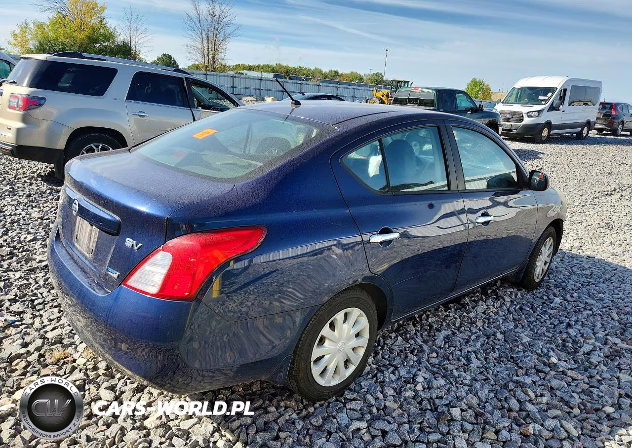 2012 Nissan Versa 1.6 S VIN:3N1CN7AP5CL897670 - 3
