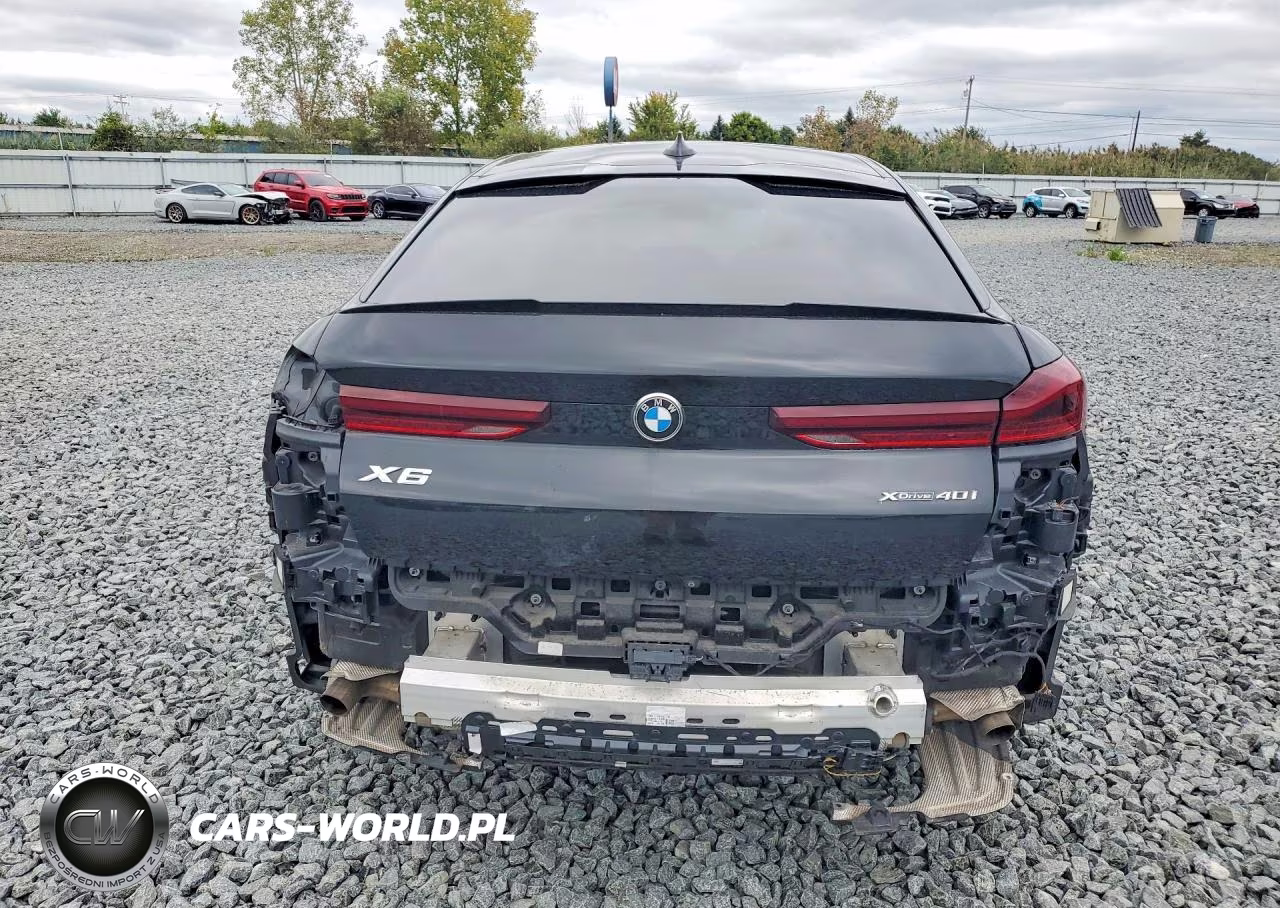 2021 BMW X6 xDrive40I VIN:5UXCY6C09M9G23284 - 6