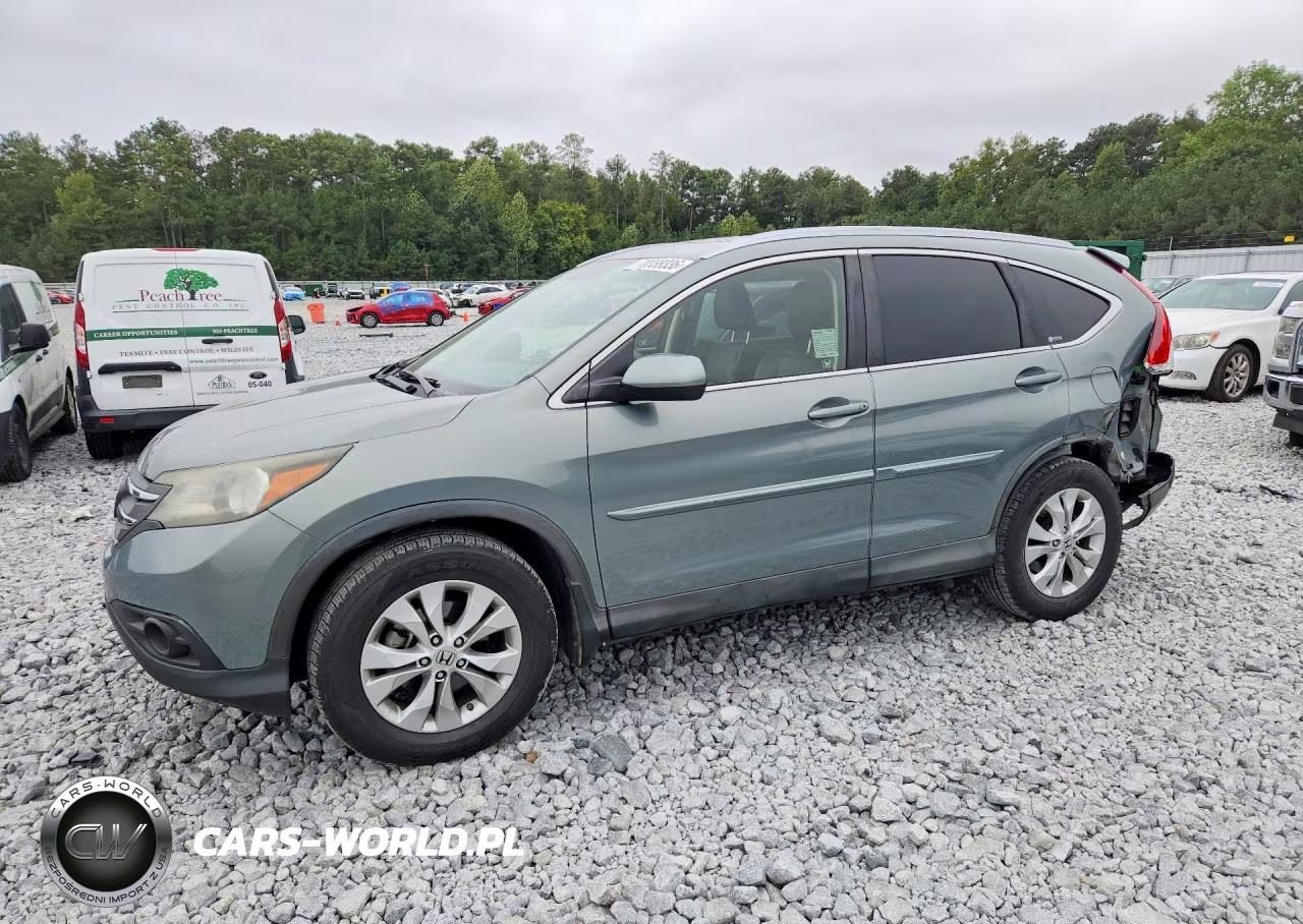 2012 Honda Cr-V Exl VIN:JHLRM3H76CC006597 - 1