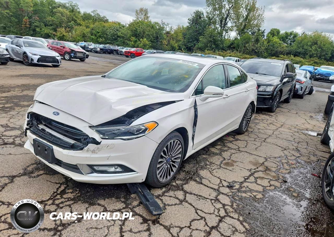 2017 Ford Fusion Se VIN:3FA6P0T9XHR243526 - 1
