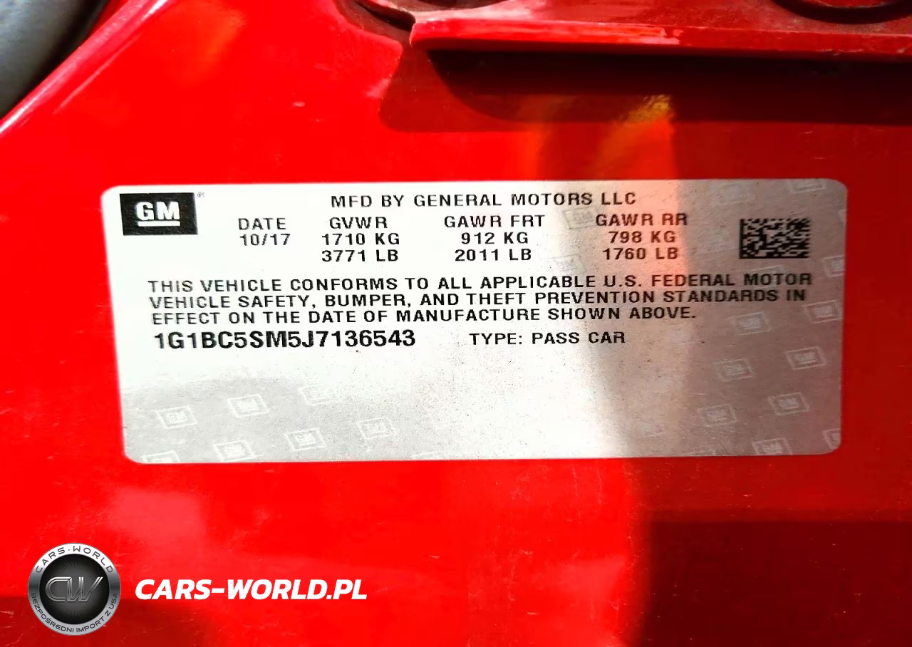 2018 Chevrolet Cruze Ls VIN:1G1BC5SM5J7136543 - 12