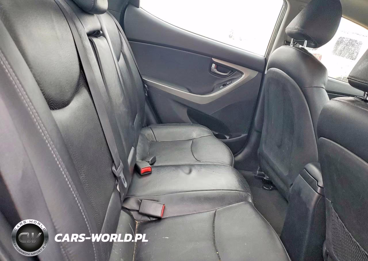 2012 Hyundai Elantra Limited VIN:5NPDH4AE1CH120957 - 10