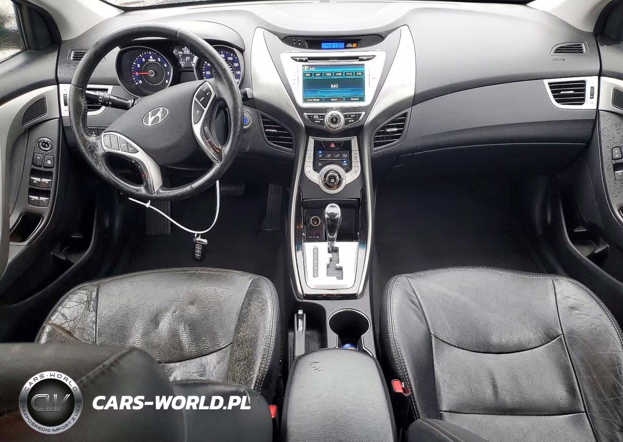2012 Hyundai Elantra Limited VIN:5NPDH4AE1CH120957 - 8