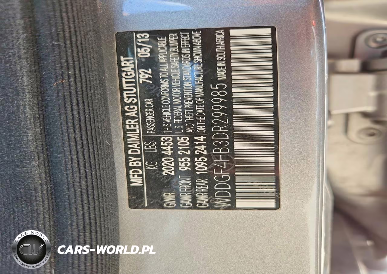 2013 Mercedes-Benz C 250 VIN:WDDGF4HB3DR299985 - 12