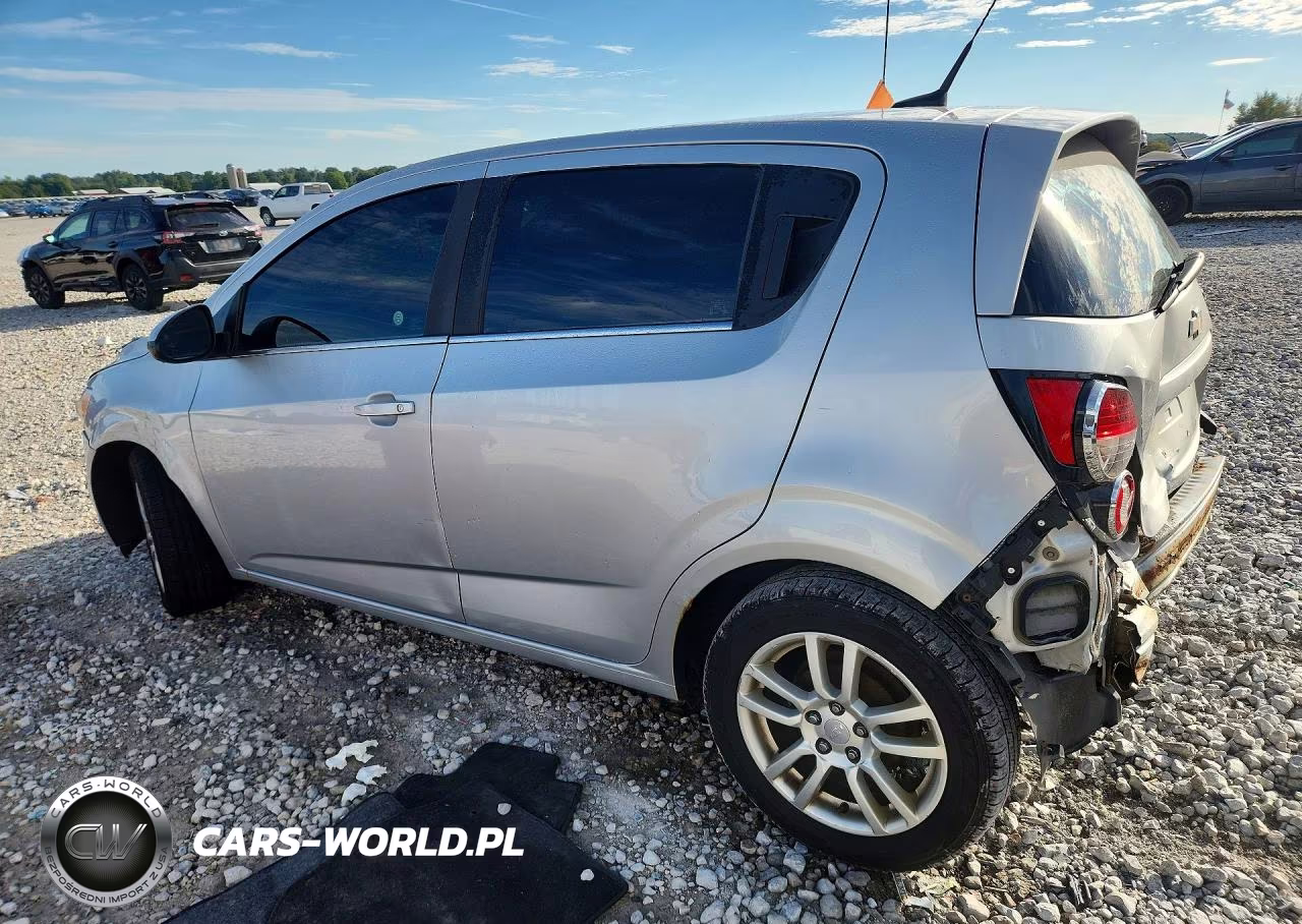 2013 Chevrolet Sonic Lt VIN:1G1JC6SH1D4127235 - 2