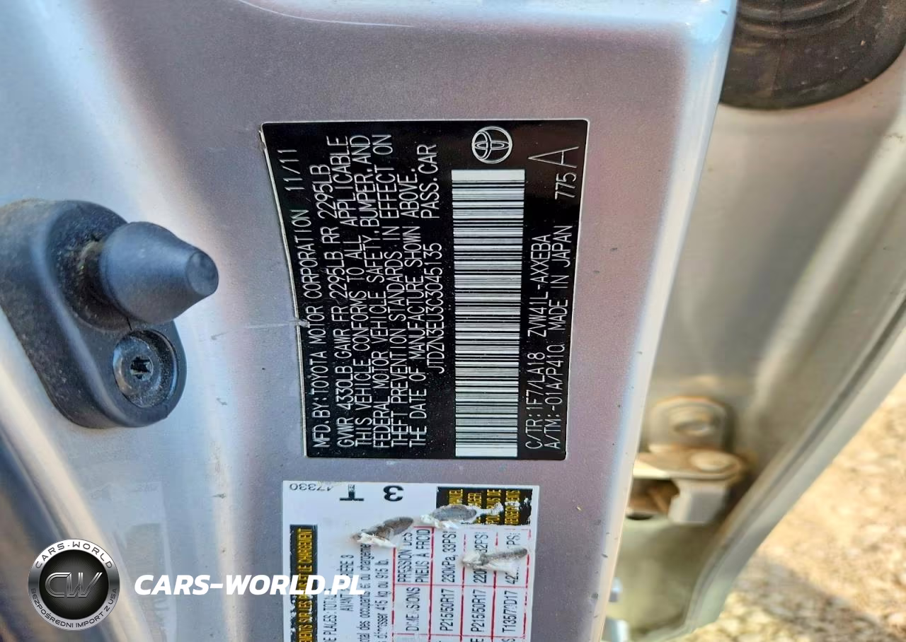 2012 Toyota Prius V Five VIN:JTDZN3EU3C3045135 - 13