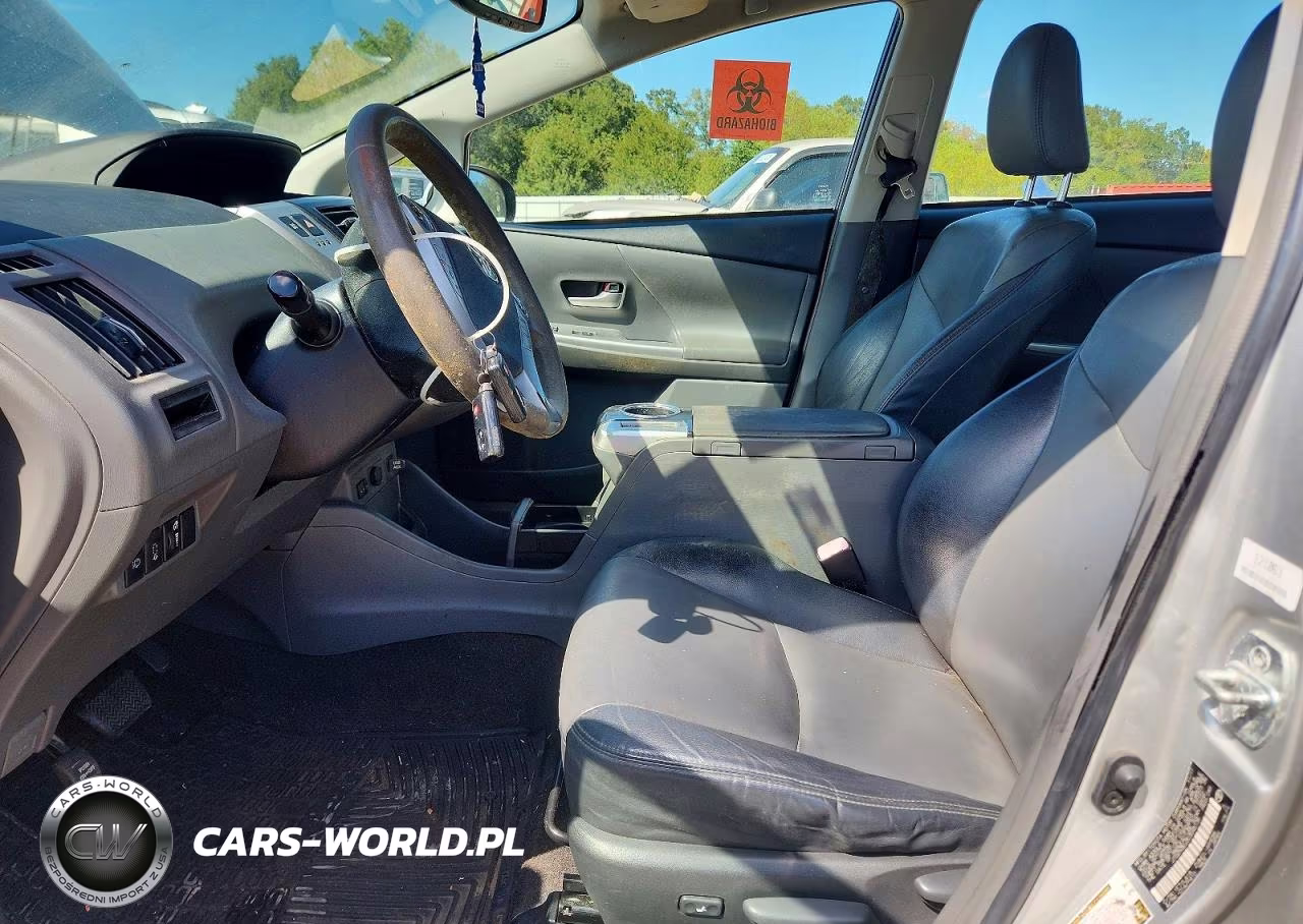 2012 Toyota Prius V Five VIN:JTDZN3EU3C3045135 - 8