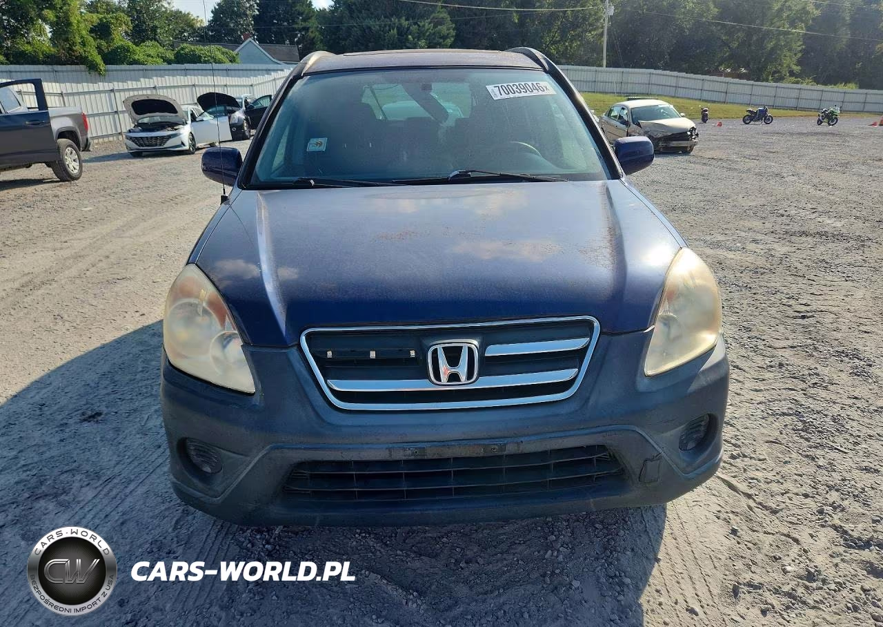 2005 Honda Cr-V Ex VIN:SHSRD78835U301054 - 5