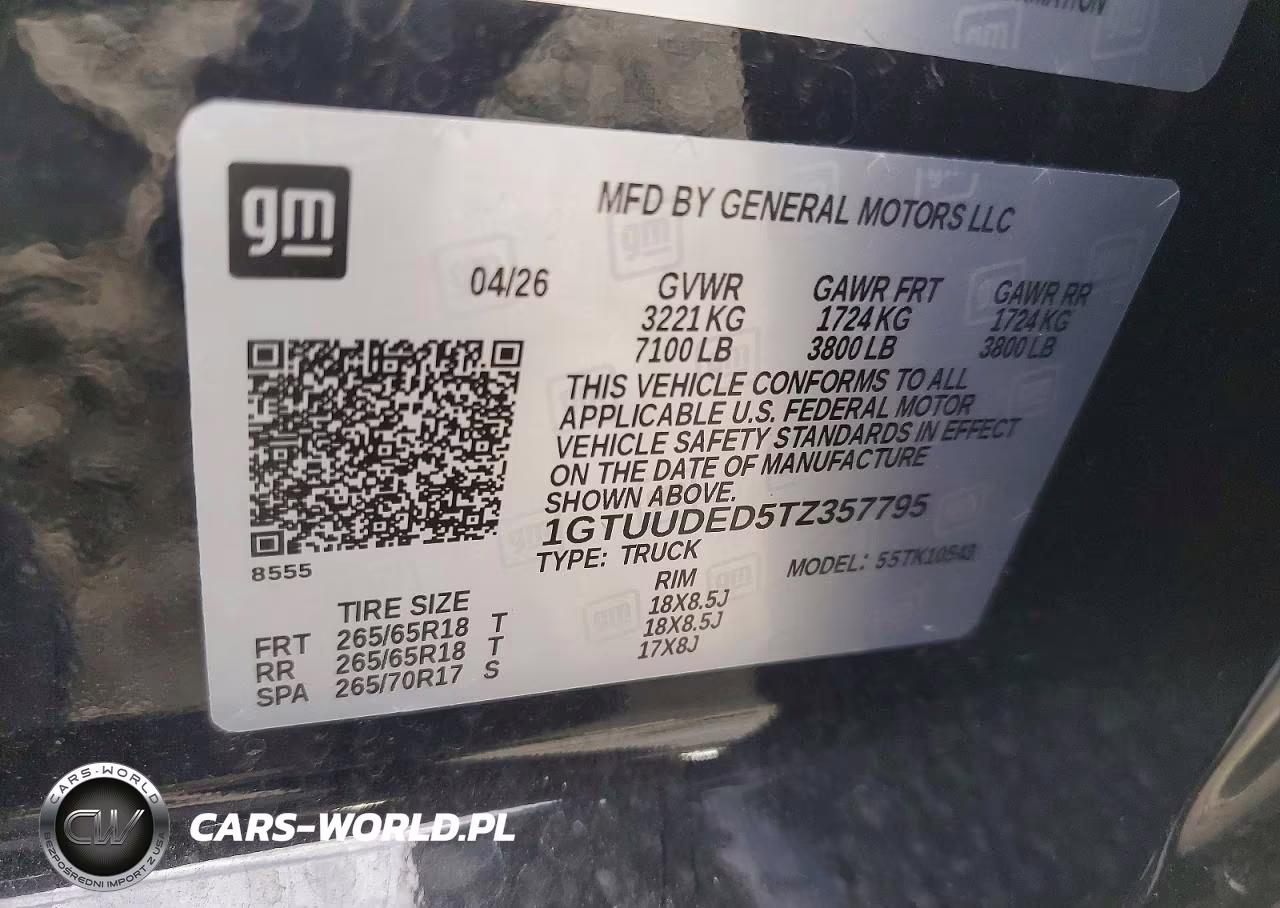 2026 GMC Sierra K1500 Slt VIN:1GTUUDED5TZ357795 - 13