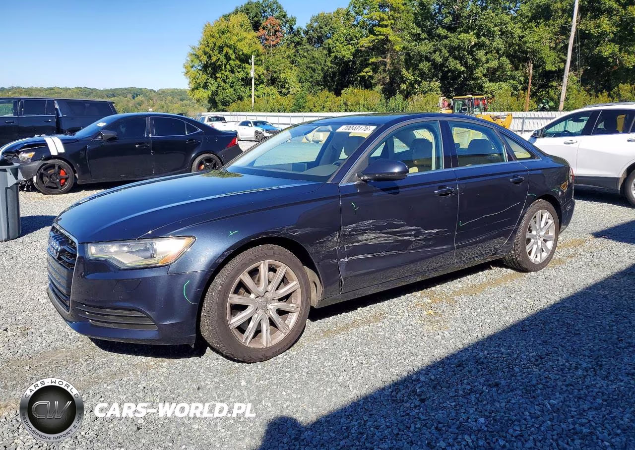 2014 Audi A6 Premium Plus VIN:WAUGFAFCXEN068267 - 1