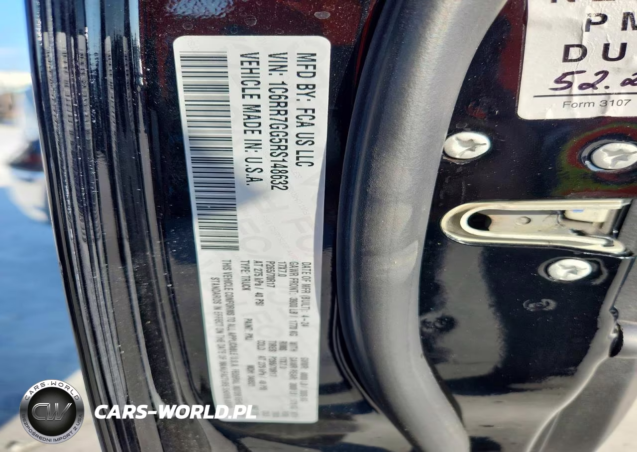 2024 Ram 1500 Classic Slt VIN:1C6RR7GG5RS148632 - 12