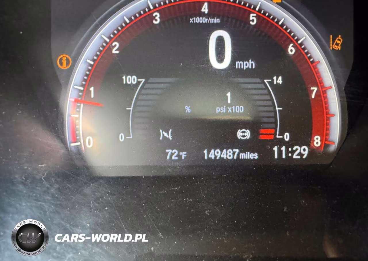 2020 Honda Civic Si VIN:2HGFC1E55LH200576 - 8