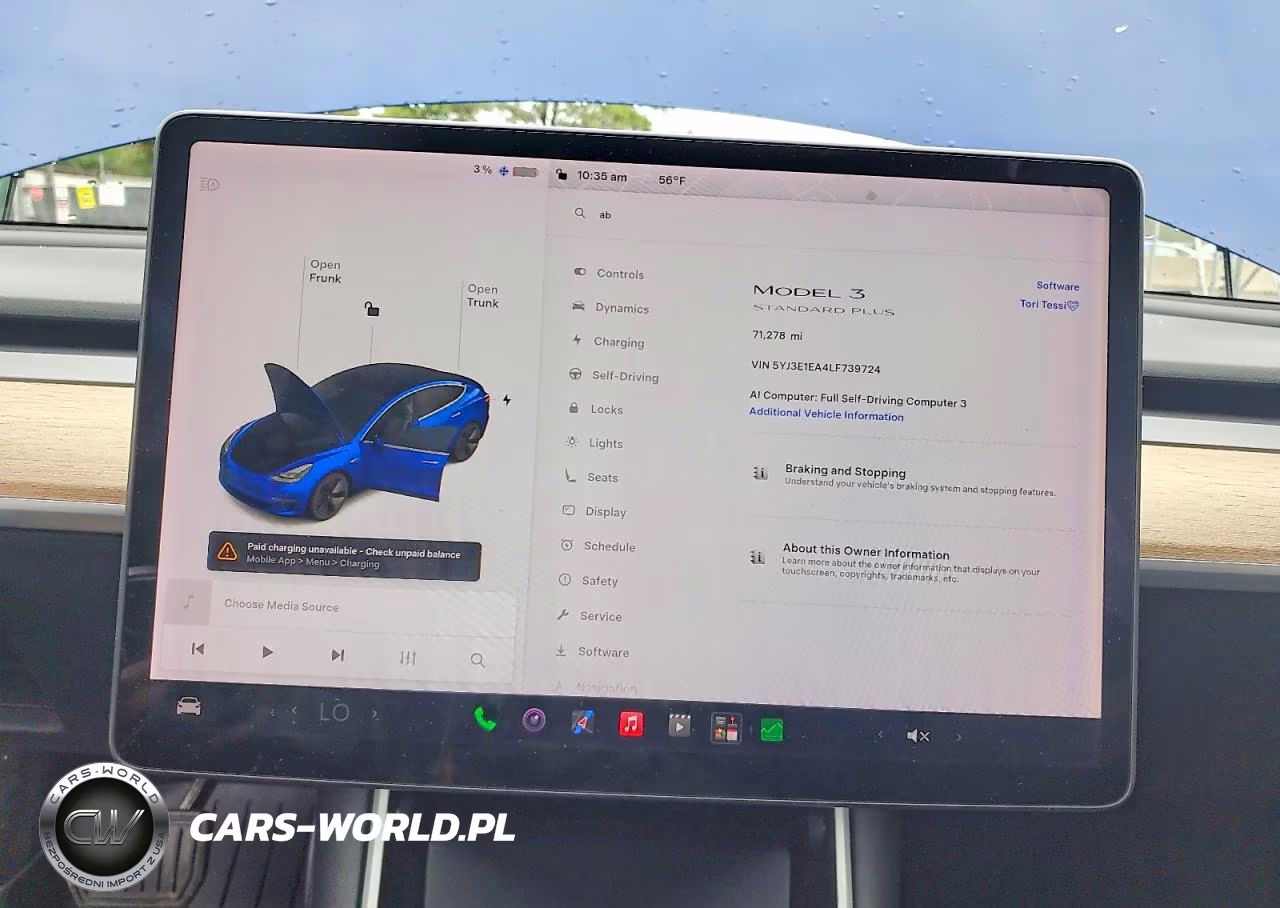 2020 Tesla Model 3 VIN:5YJ3E1EA4LF739724 - 9