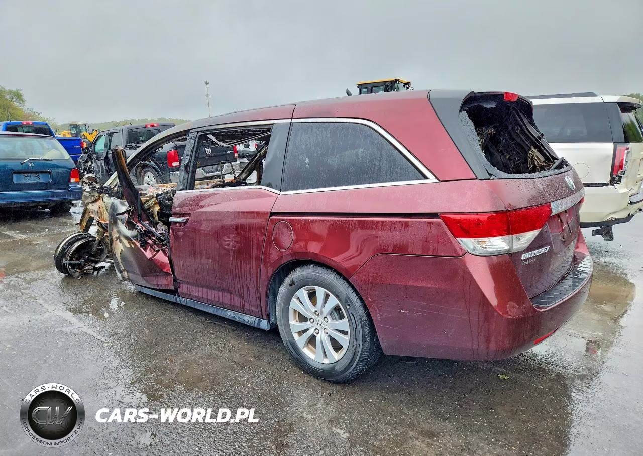 2017 Honda Odyssey Exl VIN:5FNRL5H6XHB026056 - 2
