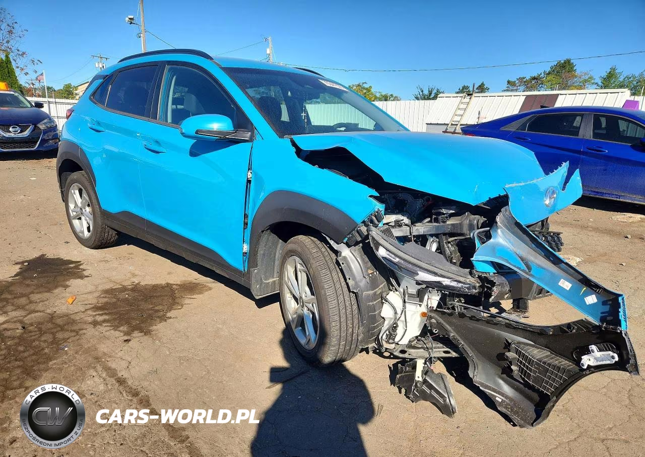 2022 Hyundai Kona Sel VIN:KM8K6CAB2NU923598 - 4