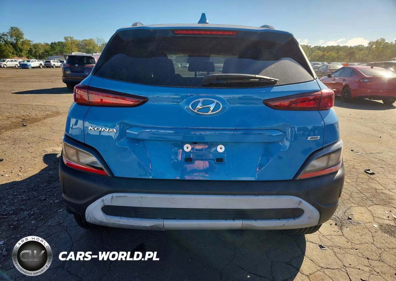 2022 Hyundai Kona Sel VIN:KM8K6CAB2NU923598 - 6