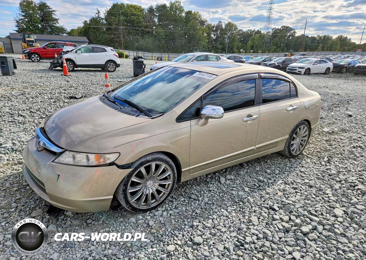 2008 Honda Civic Ex VIN:1HGFA16818L056034 - 1