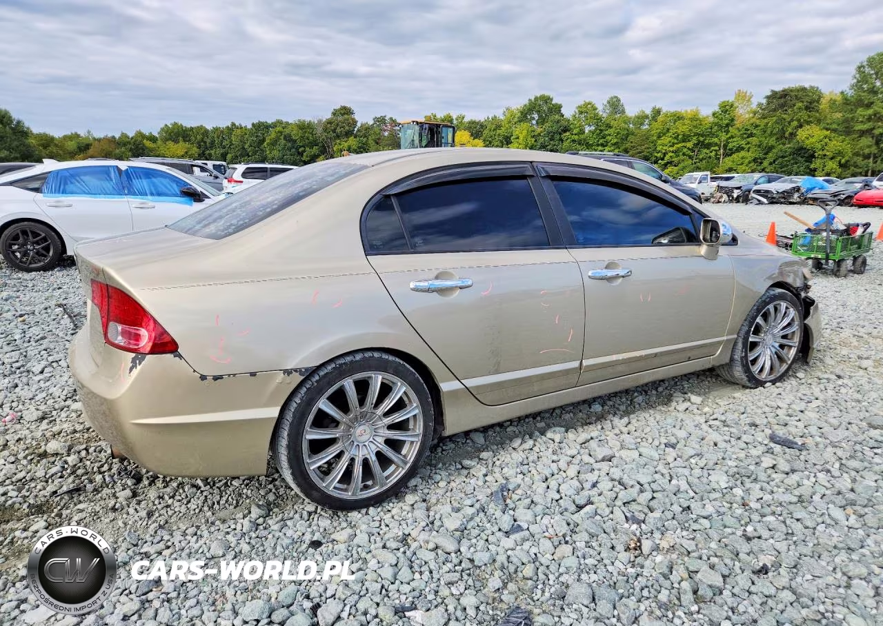 2008 Honda Civic Ex VIN:1HGFA16818L056034 - 3