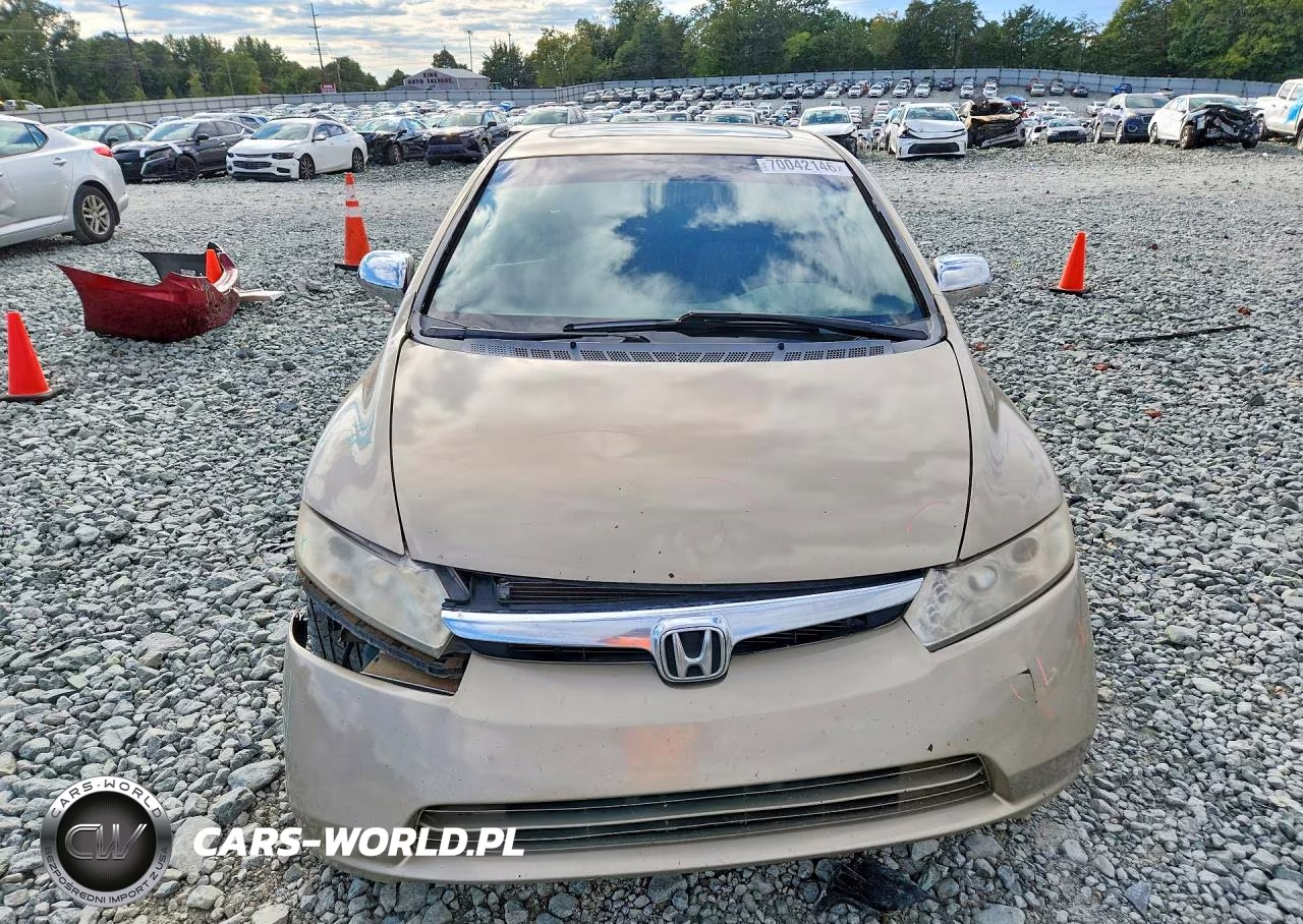 2008 Honda Civic Ex VIN:1HGFA16818L056034 - 5