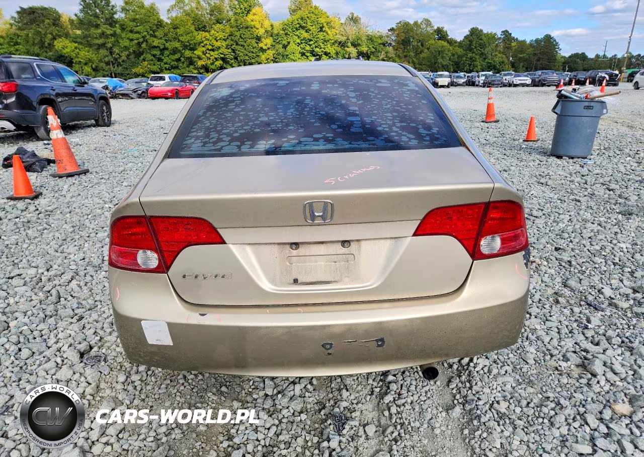 2008 Honda Civic Ex VIN:1HGFA16818L056034 - 6