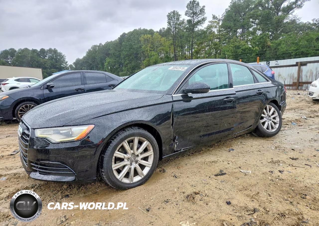 2013 Audi A6 Premium Plus VIN:WAUGFAFC6DN019629 - 1