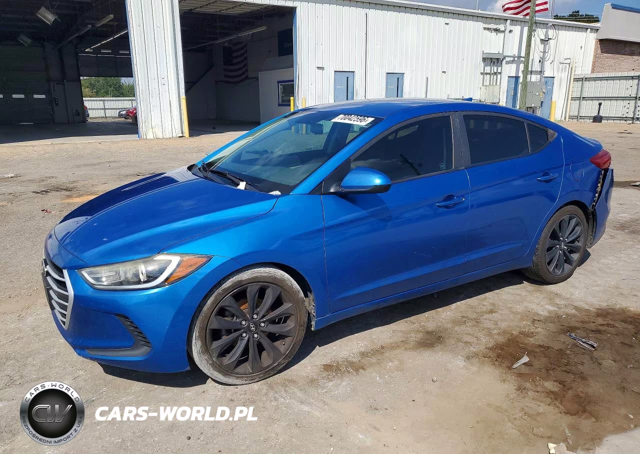 2017 Hyundai Elantra Se VIN:KMHD74LF1HU096144 - 1