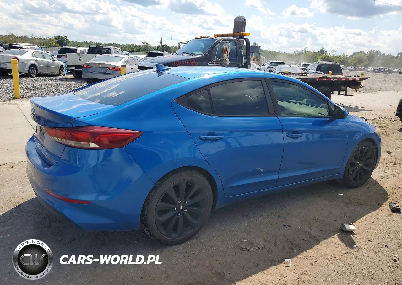 2017 Hyundai Elantra Se VIN:KMHD74LF1HU096144 - 3