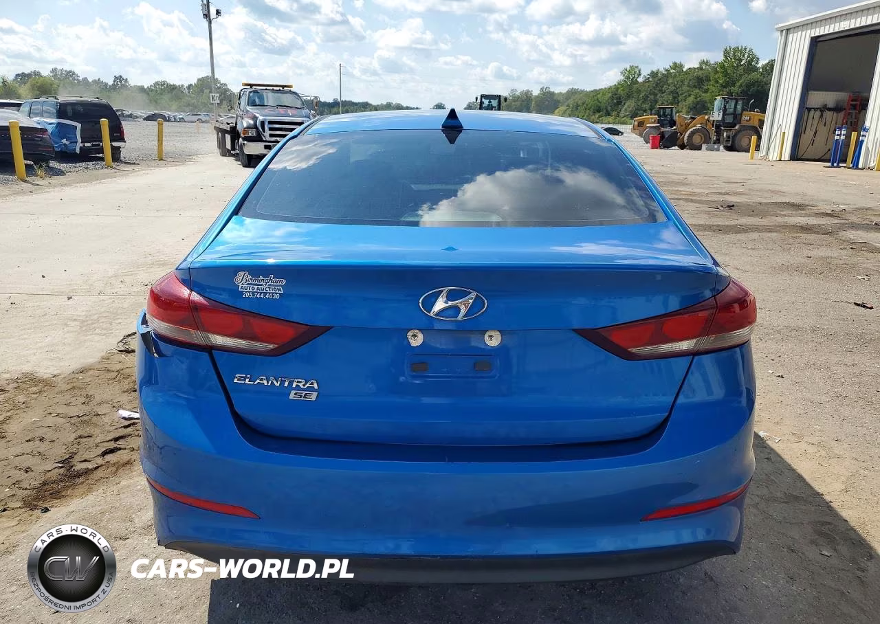 2017 Hyundai Elantra Se VIN:KMHD74LF1HU096144 - 6