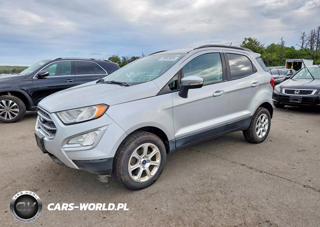 2019 Ford Ecosport Se VIN:MAJ6S3GL1KC271419 - 1