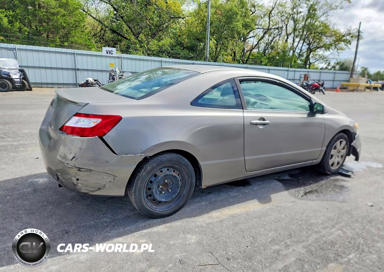 2008 Honda Civic Lx VIN:2HGFG12658H550462 - 3