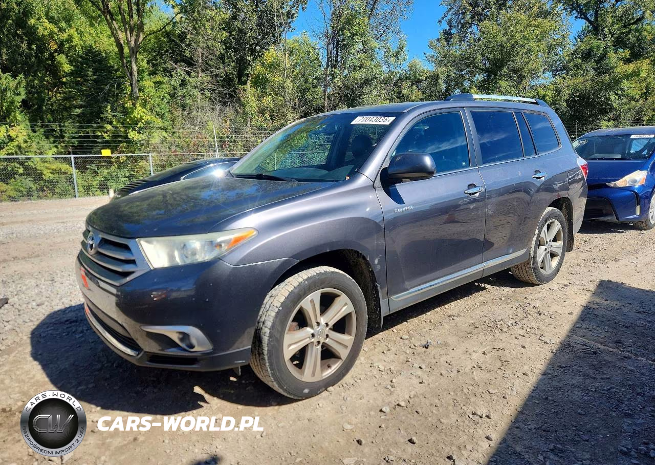 2013 Toyota Highlander Limited VIN:5TDDK3EH5DS210463 - 1