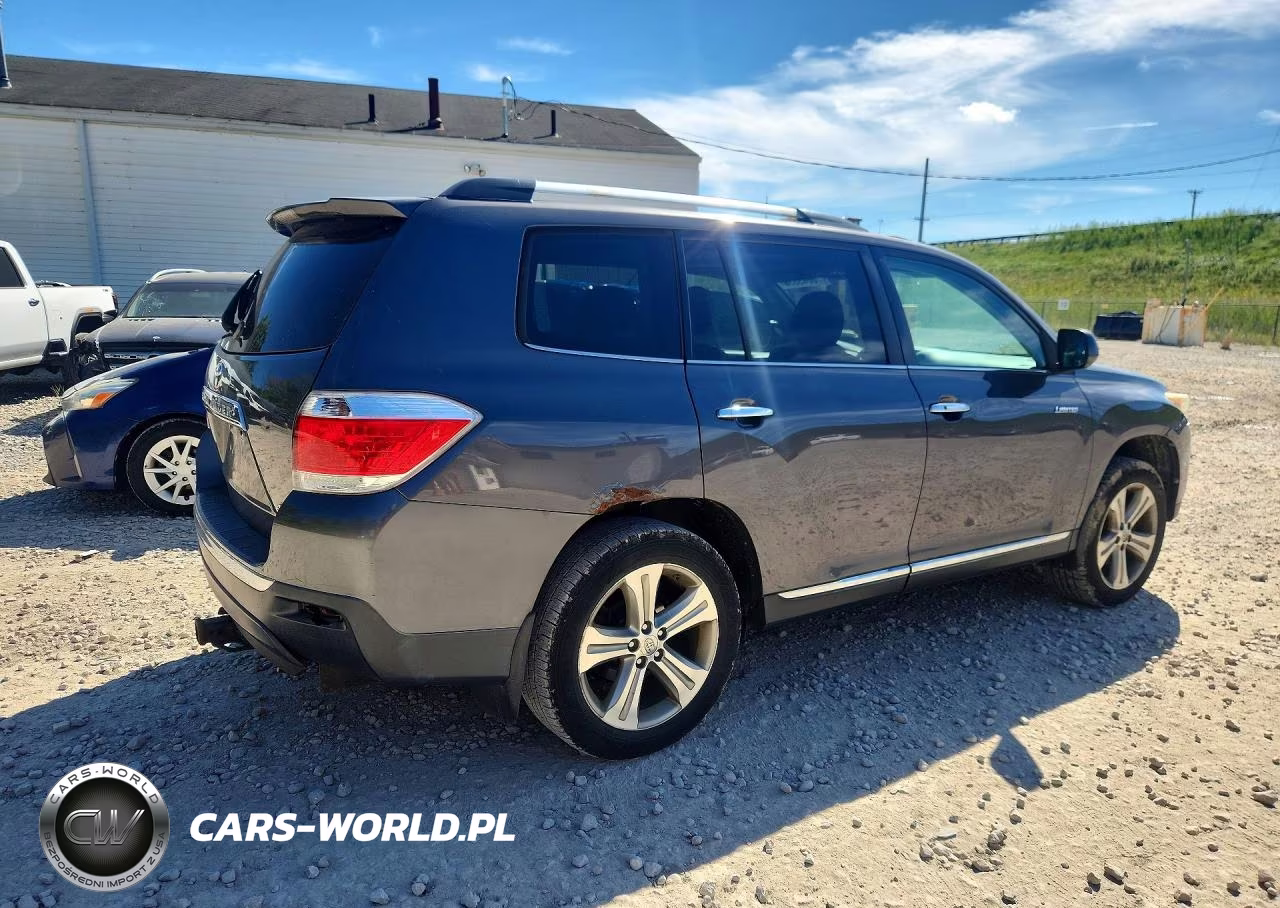 2013 Toyota Highlander Limited VIN:5TDDK3EH5DS210463 - 3