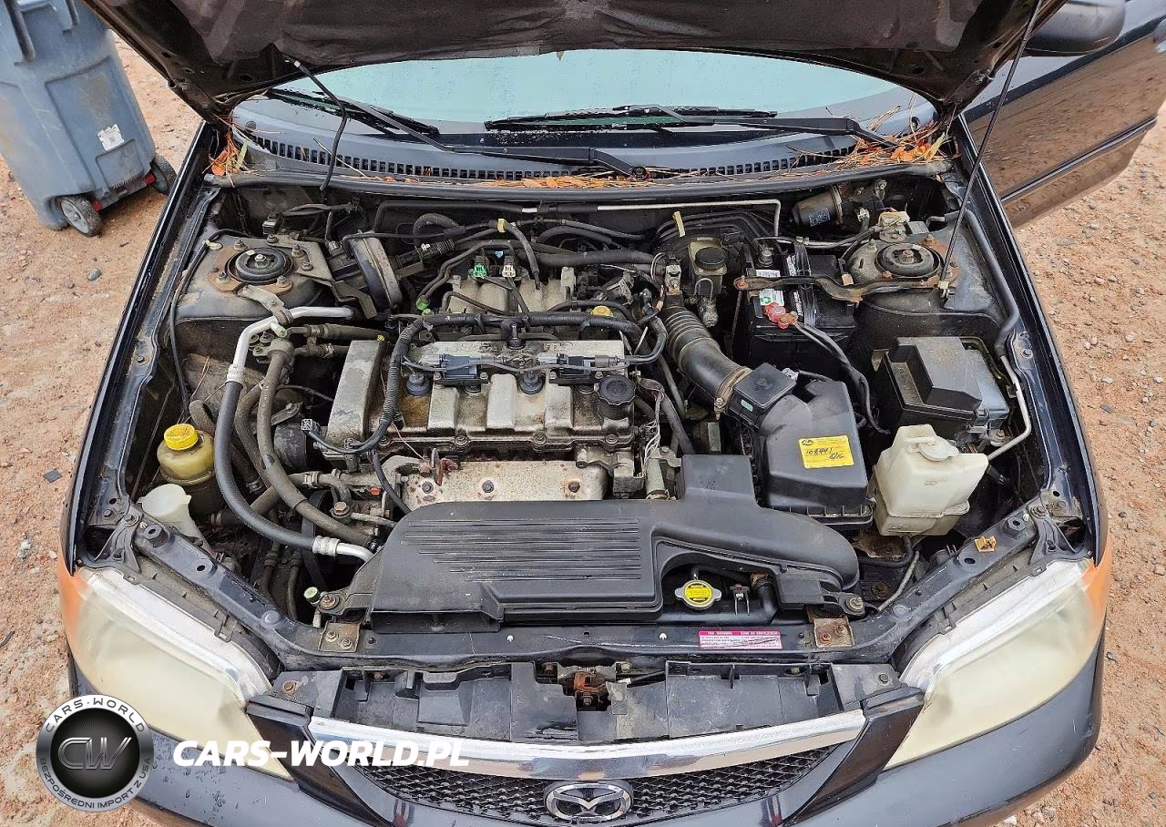 2002 Mazda Protege Dx VIN:JM1BJ225720540703 - 12