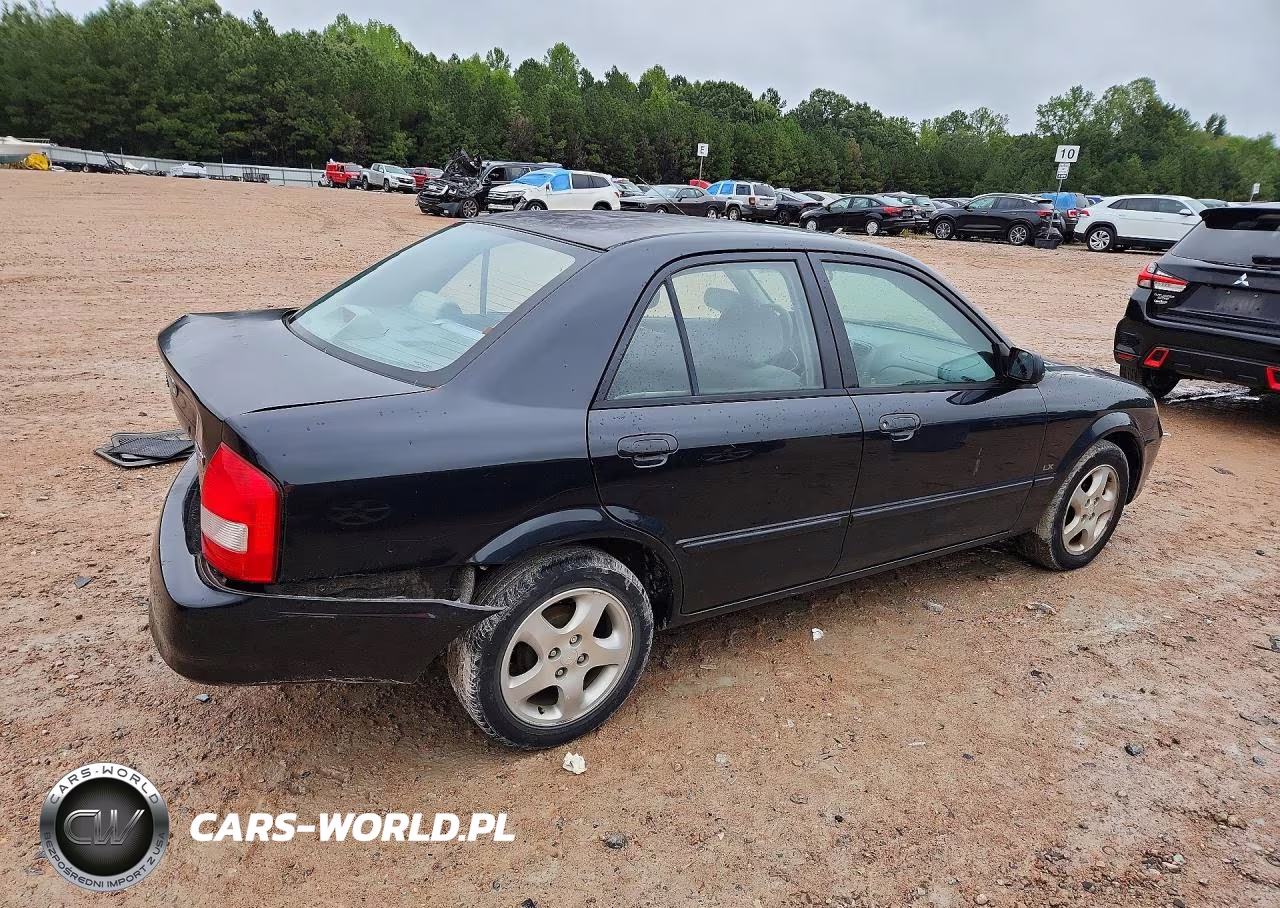 2002 Mazda Protege Dx VIN:JM1BJ225720540703 - 3