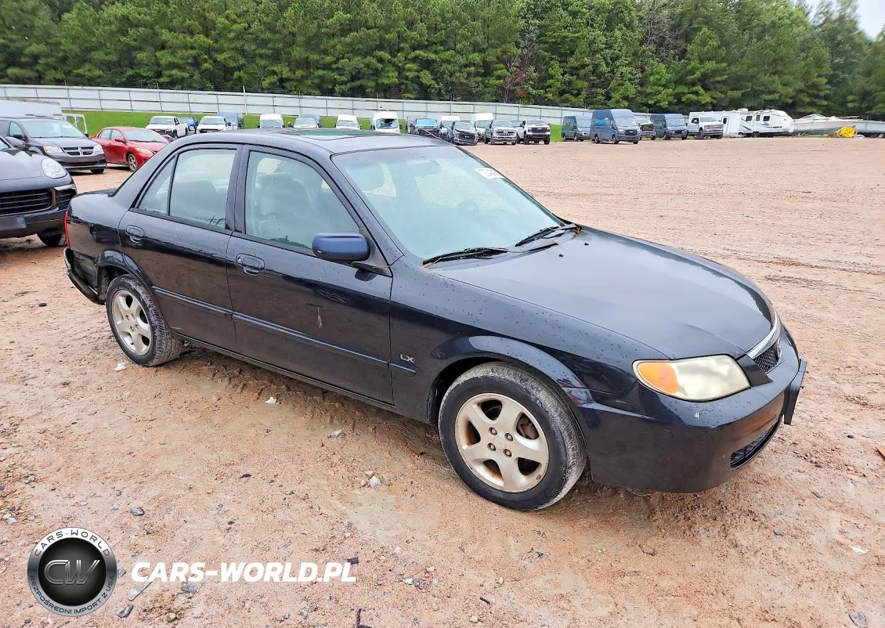 2002 Mazda Protege Dx VIN:JM1BJ225720540703 - 4