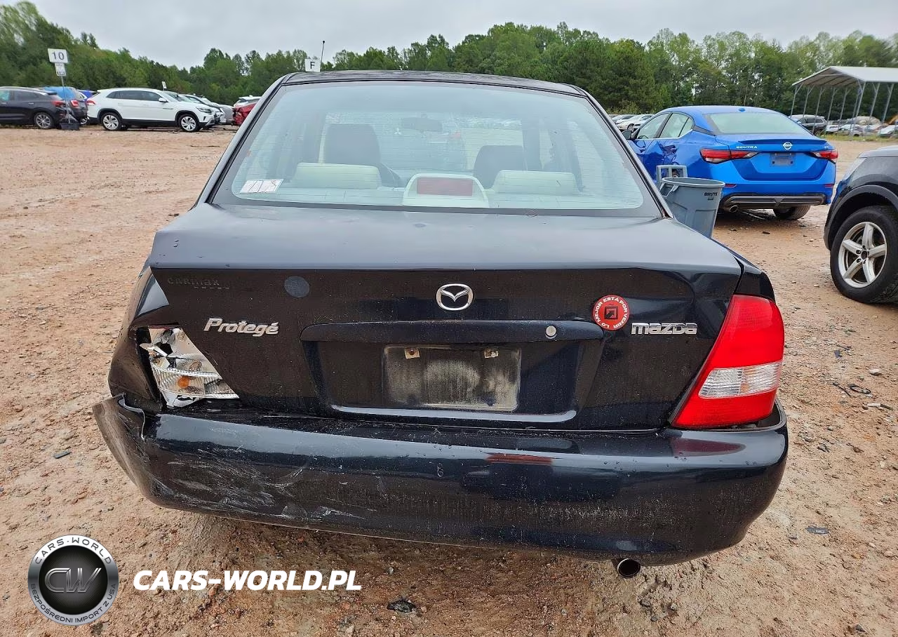 2002 Mazda Protege Dx VIN:JM1BJ225720540703 - 6