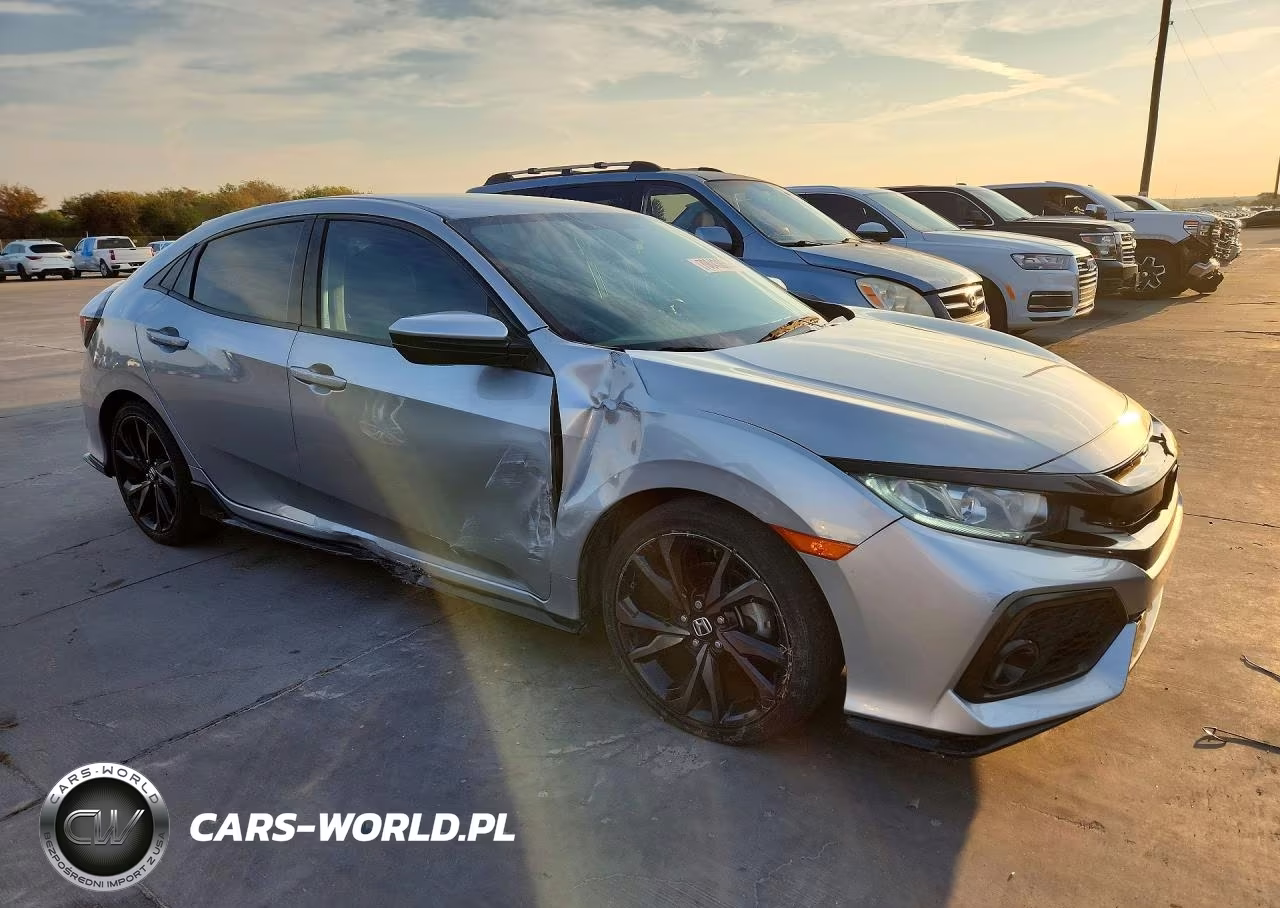 2017 Honda Civic Sport VIN:SHHFK7H40HU230346 - 4