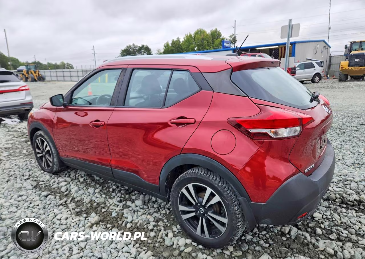 2019 Nissan Kicks Sv VIN:3N1CP5CU6KL560103 - 2