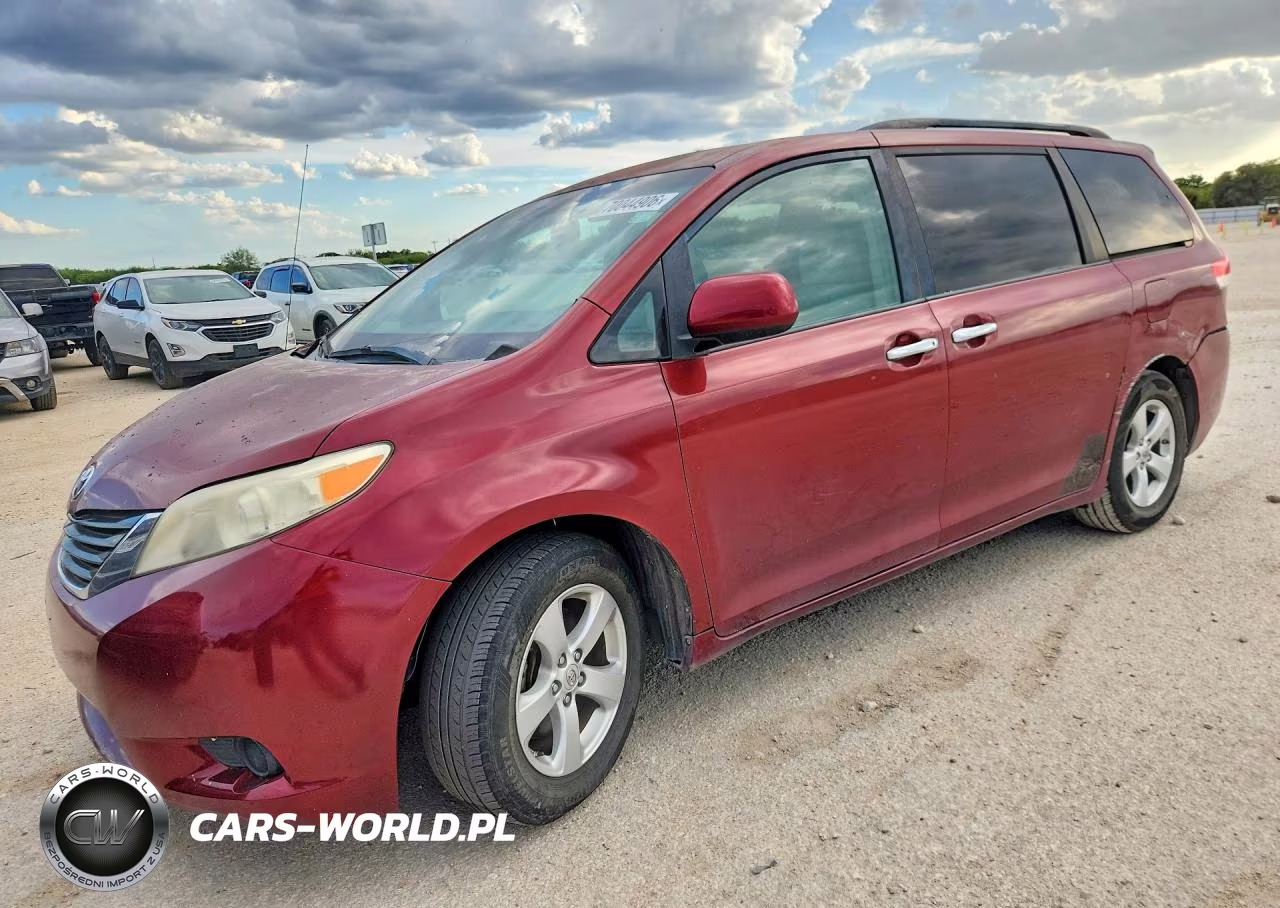 2011 Toyota Sienna Le VIN:5TDKK3DC7BS120533 - 1