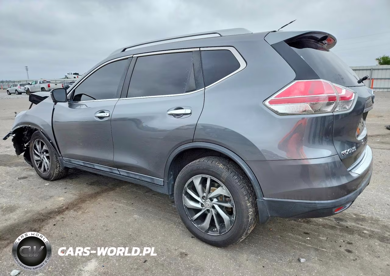 2015 Nissan Rogue Sl VIN:5N1AT2MV3FC814112 - 2