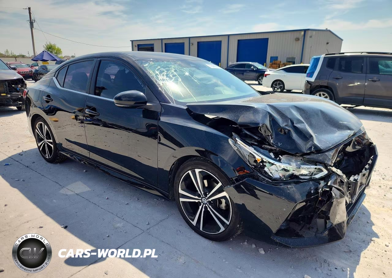 2022 Nissan Sentra Sr VIN:3N1AB8DV2NY299980 - 4